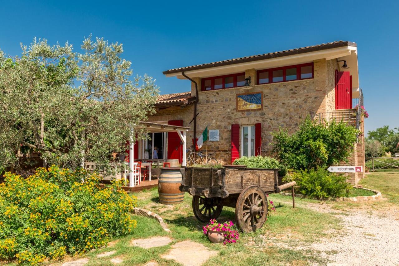Bed and Breakfast Il Barbagianni Montepescali Екстер'єр фото